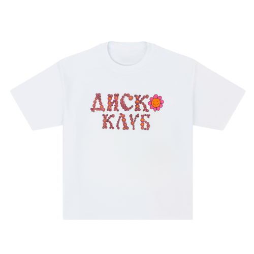 Футболка ДИСКО КЛУБ ЦВЕТЫ