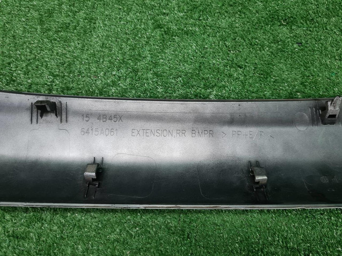 Накладка бампера Mitsubishi Outlander 3 2015-2018