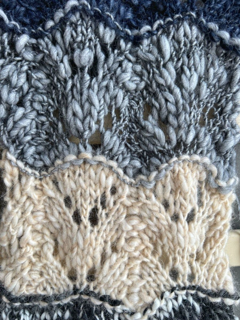 Трикотажная пряжа для вязания MORELINO толстая шишибрики