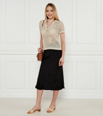 Сатиновая юбка DKNY - черный(DJ4K9510)