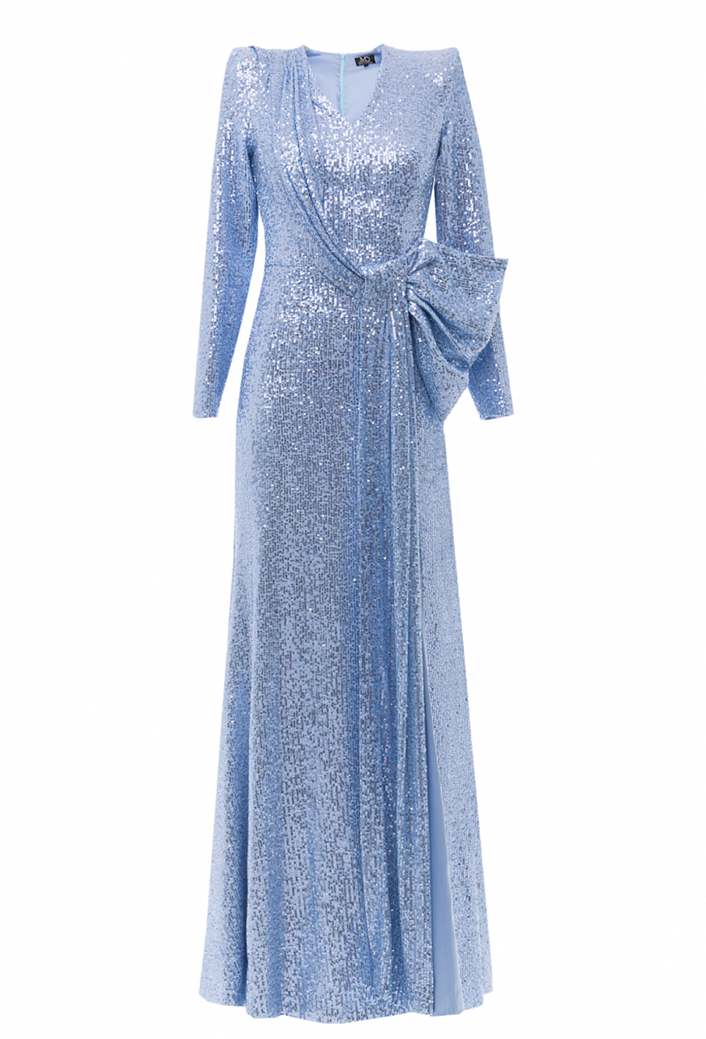 Платье в пол с пайетками 13-02-24 FW