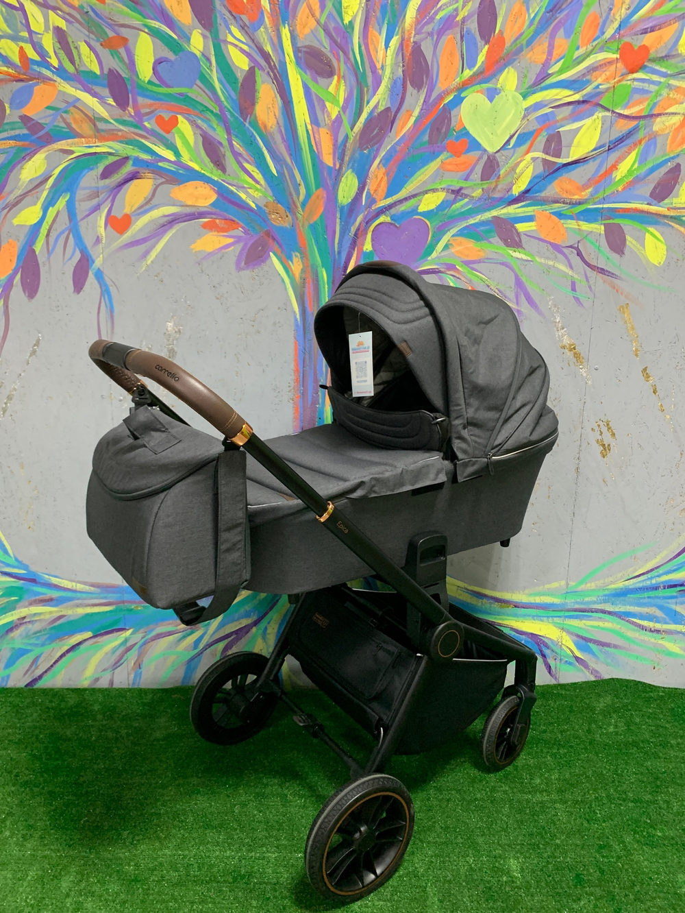 Коляска 2 в 1 Carrello Epica CRL-8510/1 Iron Grey ДИЗАЙН 2022