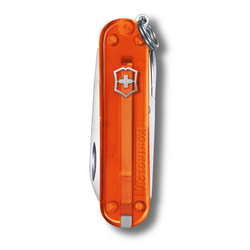 Нож-брелок Victorinox Classic SD Colors, 58 мм, 7 функций, "Fire Opal"