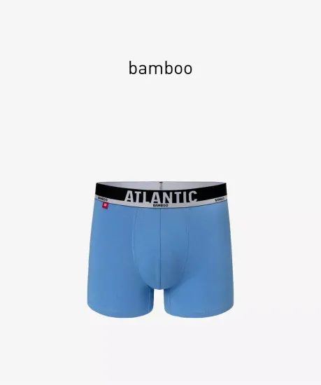 Трусы мужские боксеры, Atlantic MH-1187, голубые