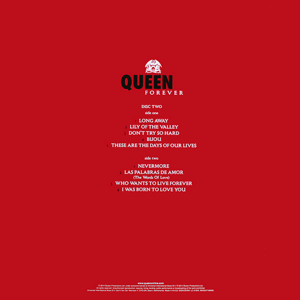 Queen / Queen Forever (4LP+12" Vinyl Single)