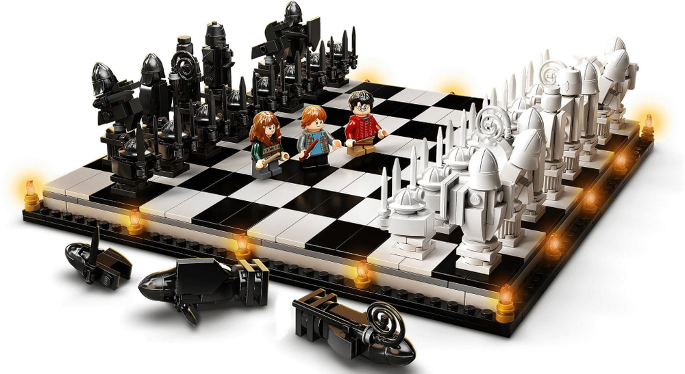 Конструктор LEGO 76392 Волшебные шахматы Хогвартса