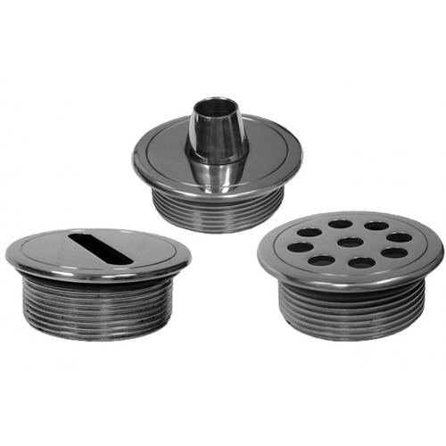 Насадка для водопада "Водяная пушка" с прорезью нерж. AISI-316