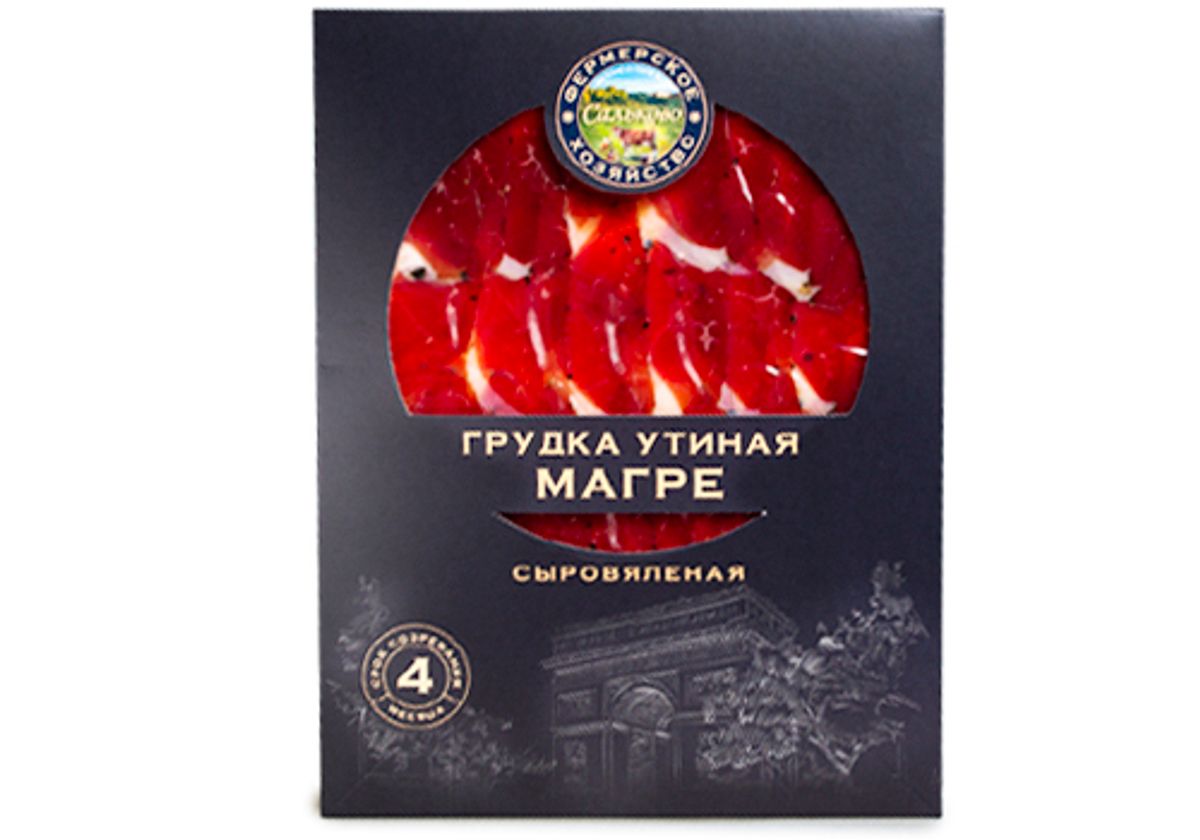 Утиная грудка магре сыровяленая "Ферма Сальково", 70г