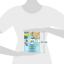 Каша мультизлаковая детская ФрутоНяня с 6 месяцев, с яблоком, смородиной , молочная, сухая, 200 г