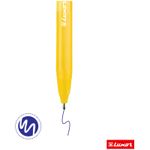 Ручка шариковая Luxor "InkGlide 100 Icy" синяя, 0,7мм, трехгран., оранжевый корпус, 1шт