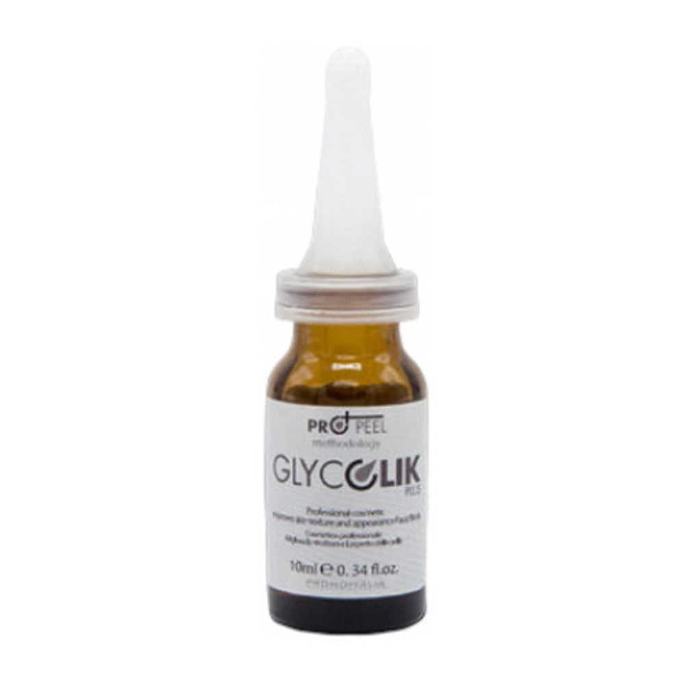 Glicolik-Pro Plus 70% Pro Peel | Гликолевый пилинг  для коррекции признаков  фото- и хроностарения кожи тела,  коррекции рубцов и стрий