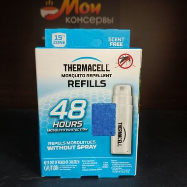 Набор запасной Thermacell (4 газовых картриджа + 12 пластин)
