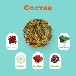 Чай травяной Крепкий иммунитет в пирамидках Плюс