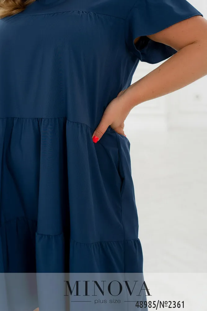 Платье 2361-синий Minova