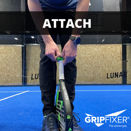 GripFixer Padel Small Right - green