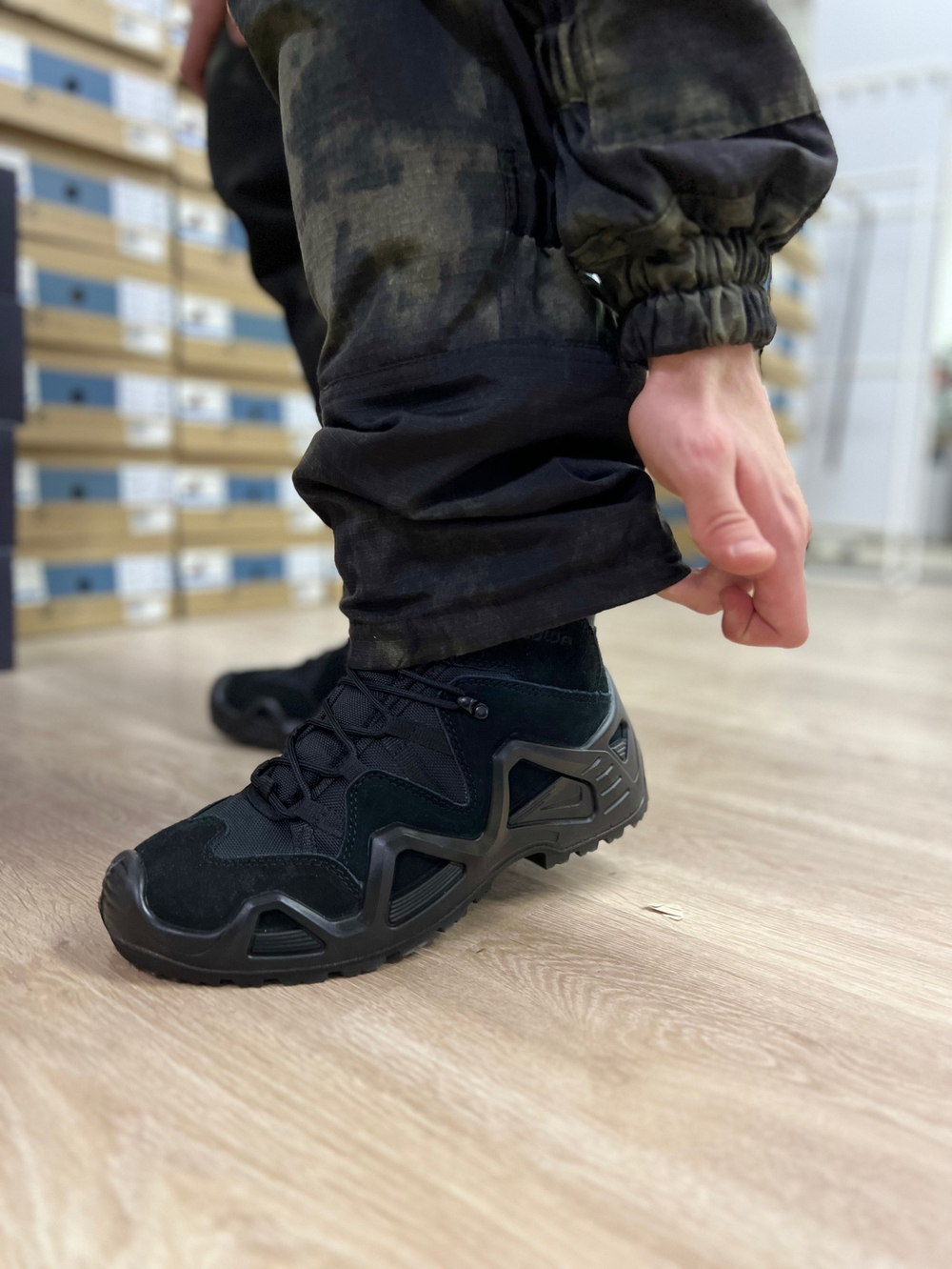 Костюм горка 5 зима лайт / черный мох