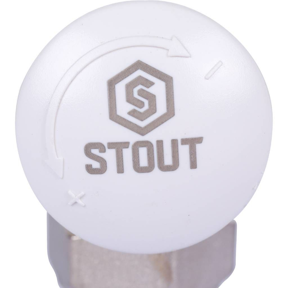 Клапан термостатический угловой 1/2х3/4EK евроконус STOUT SVT-0002-100015