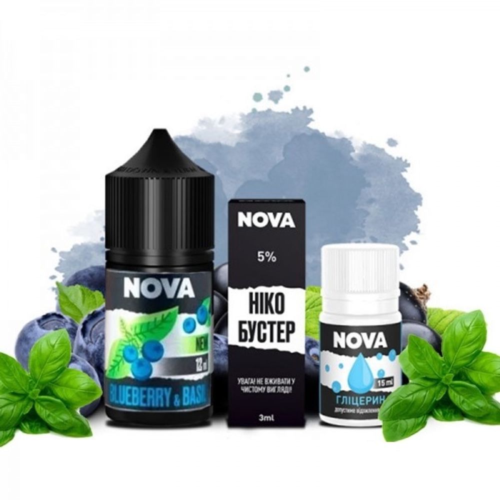 Chaser NOVA - Blueberry Basil (30ml, 5% nic)