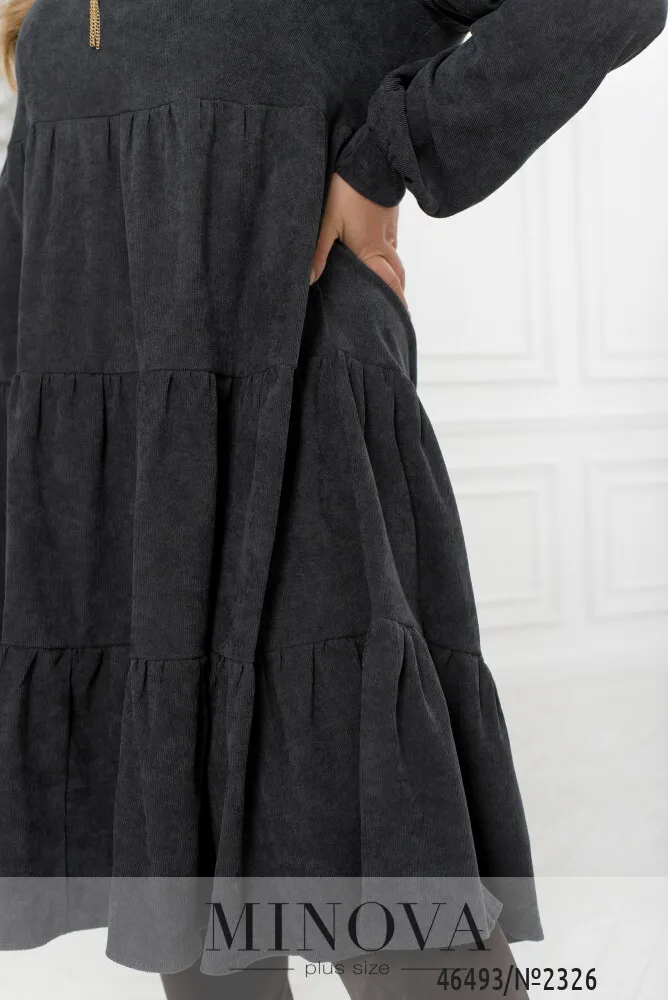 Платье 2326-графит Minova