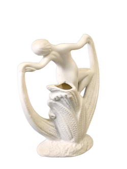 Статуэтка (вазочка) "Девушка вазочка"