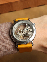 Часы скелетоны механические Power Orange YOURTIME