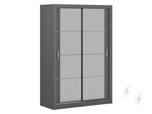 Шкаф-купе Детская Неаполь (графит/графит)
