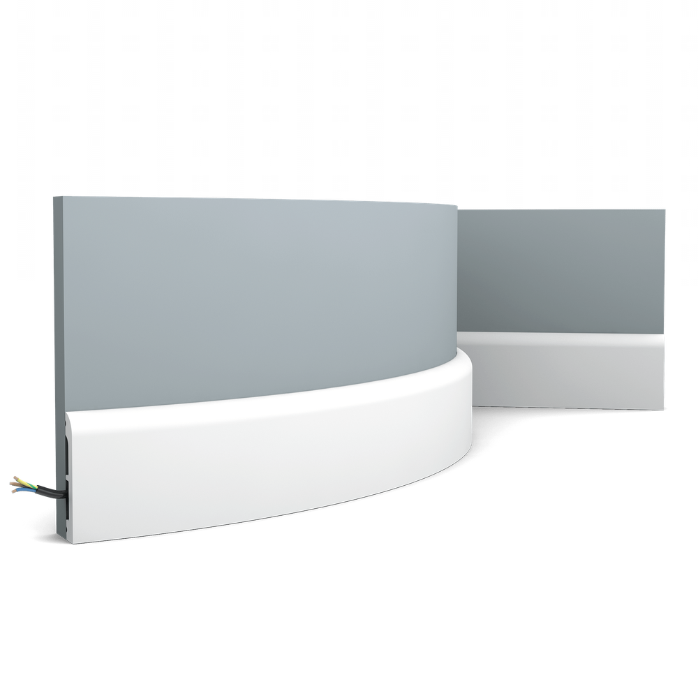 SX183F гибкий напольный плинтус