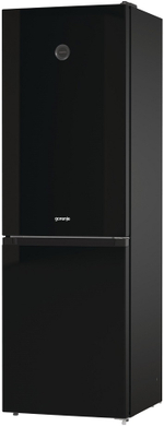 Отдельностоящий двухкамерный холодильник Gorenje RK6191SYBK