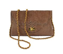 Клатч из кожи питона CL-18