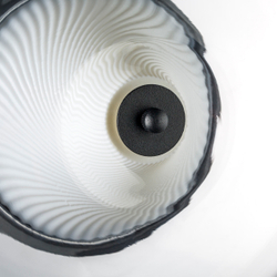 612017 Люстра PALERMO 8W LED 350LM G ЧЕРНЫЙ/ПРОЗРАЧНЫЙ 3000K