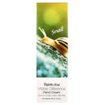 Farmstay, Visible Difference Hand Cream, Snail, 100 г (3,52 унции)
