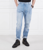 Джинсы Balmain - голубой(AH1MM000 DD09)