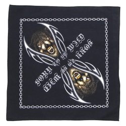 Бандана Волк Born to be Wild цветной (052)