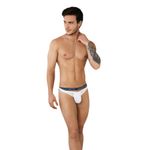 Мужские трусы слипы белые с двойной резинкой Clever UTOPIA BRIEF 095201