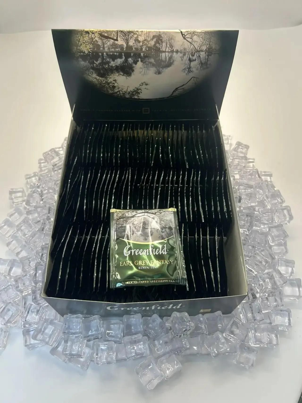 Чай в пакетиках черный Greenfield Earl Grey Fantasy, 100 шт