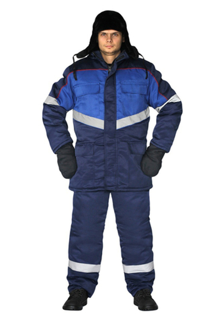 Костюм зимний Вектор (т.синий) куртка+п/к СОП