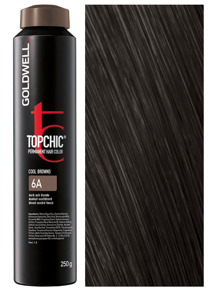 Goldwell Topchic 6A темно-русый пепельный 250мл