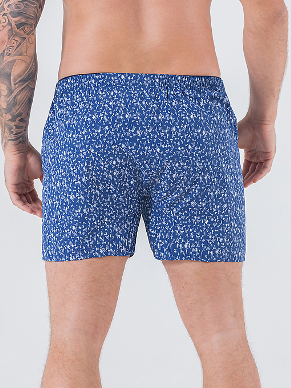 Трусы мужские боксеры синий