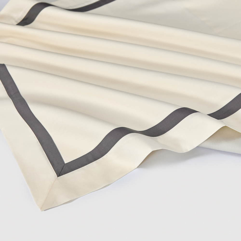 Постельное белье 2 спальное евро Сlaire&Caroll Nuage айвори