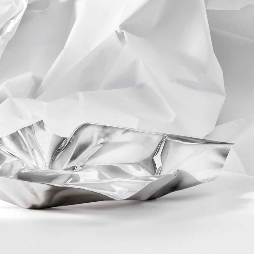 Поднос сервировочный Georg Jensen Panton, 32 x 27 см