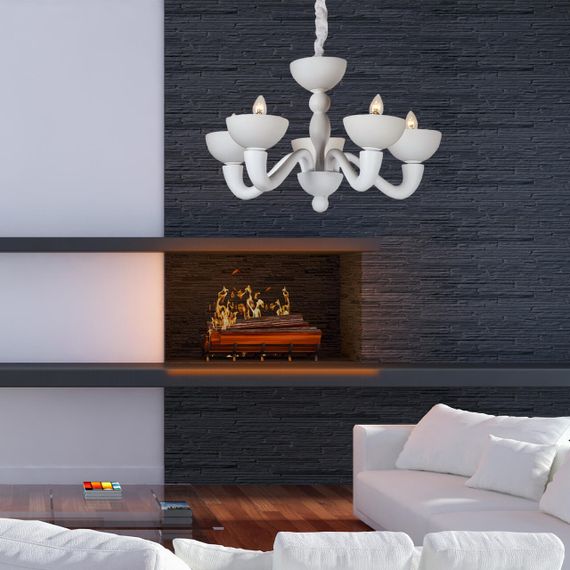 Подвесная люстра Divinare Bianca 7091/01 LM-5