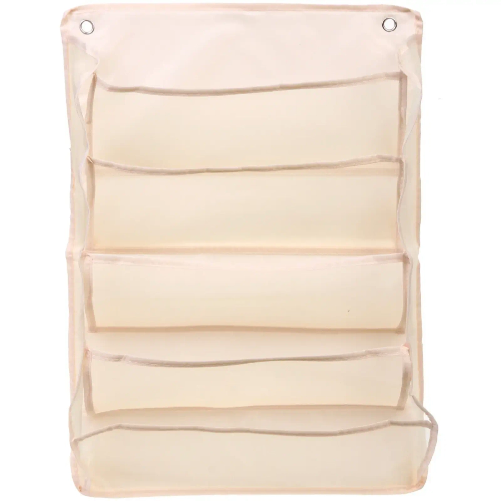 Органайзер подвесной для хранения вещей «ИДЕЯДОМА», цвет молочный , 5 секций, 50*35см