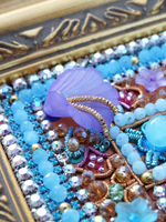 И-24 Набор для вышивания хрустальными камнями Ангел Хранитель домашнего очага