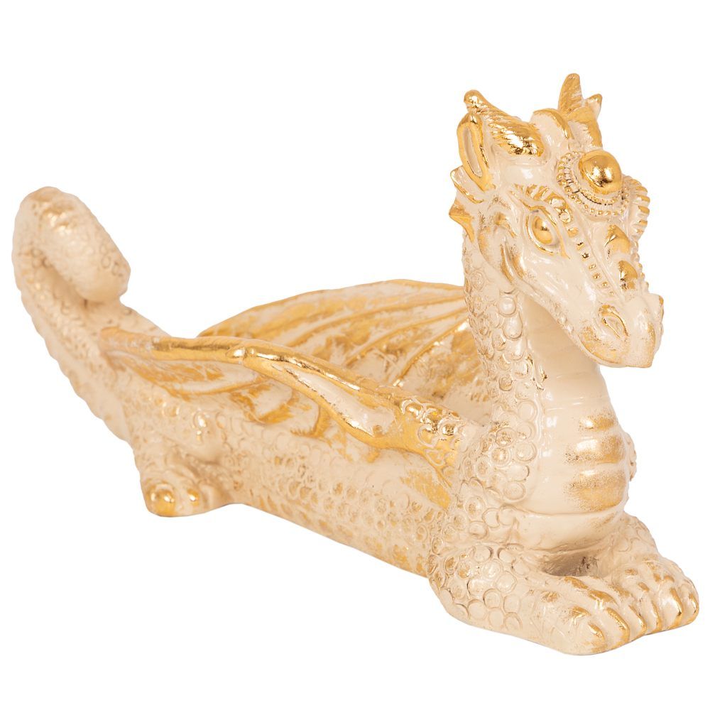 Подставка для благовоний и ароматических палочек Дракон Тесса Айвори