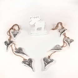 Фигурка декоративная white raindeer, 15х11х5 см