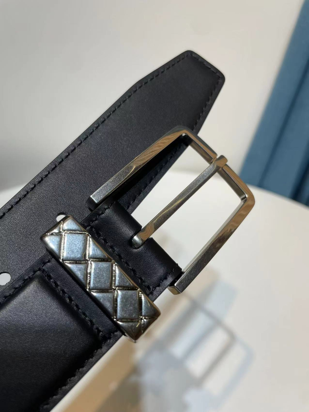 Ремень из мягкой итальянской телячьей кожи