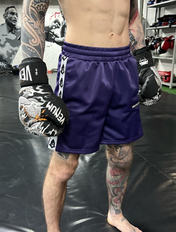 Шорты UNAFFECTED Лампасы PL Фиолетовый