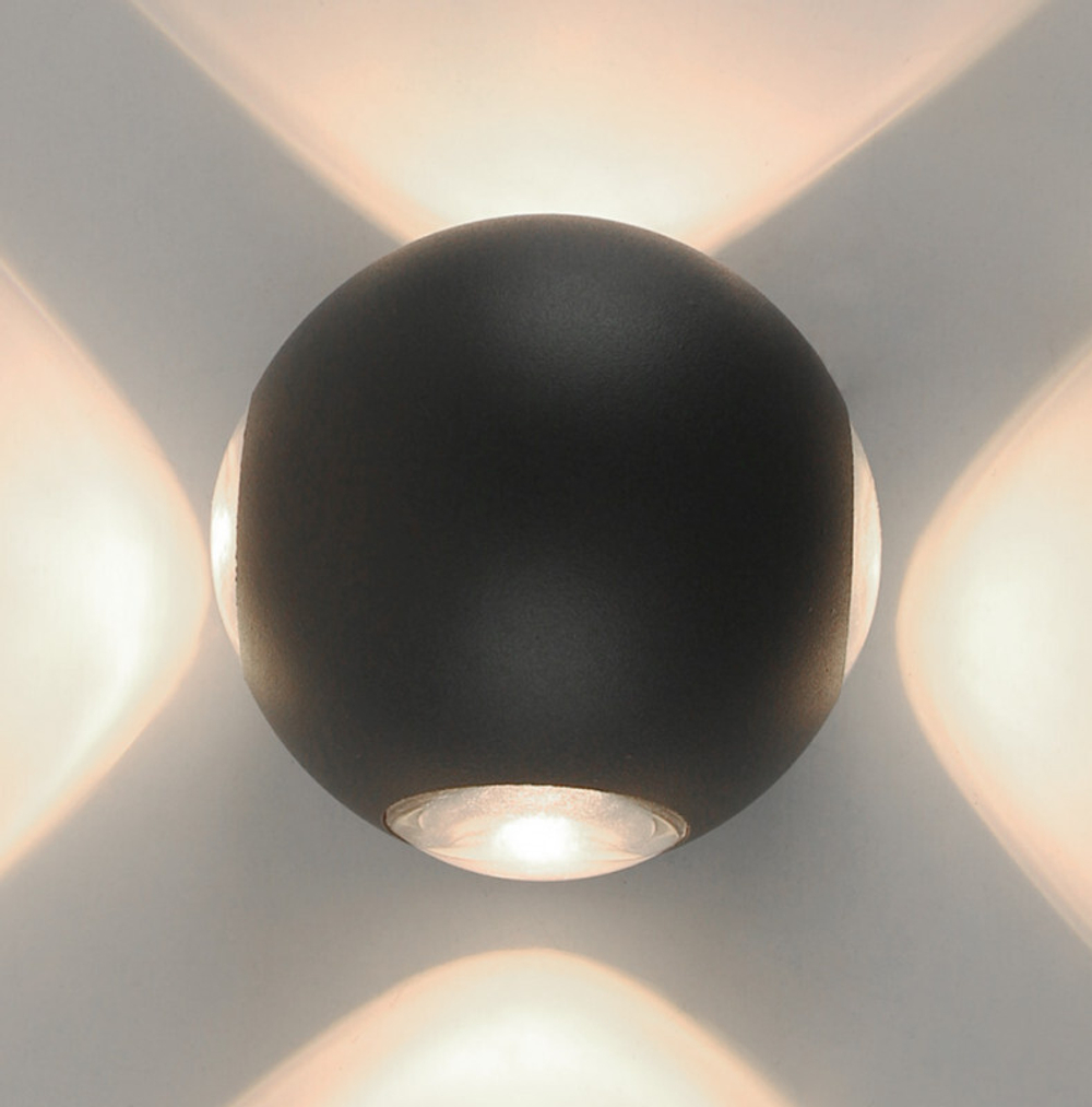 Уличный настенный светильник Arte Lamp A1544AL-4GY