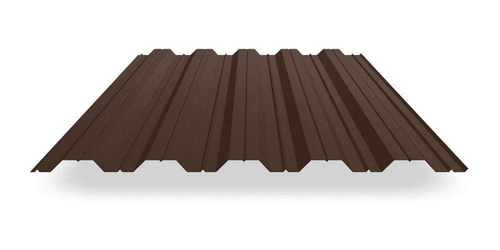 Профлист НС35 с покрытием Valori (brown)