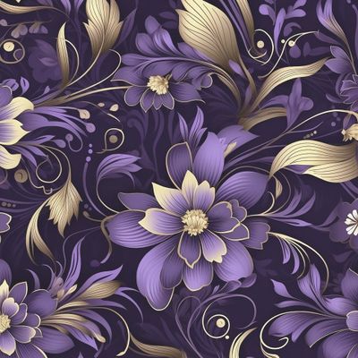 Золотые цветы